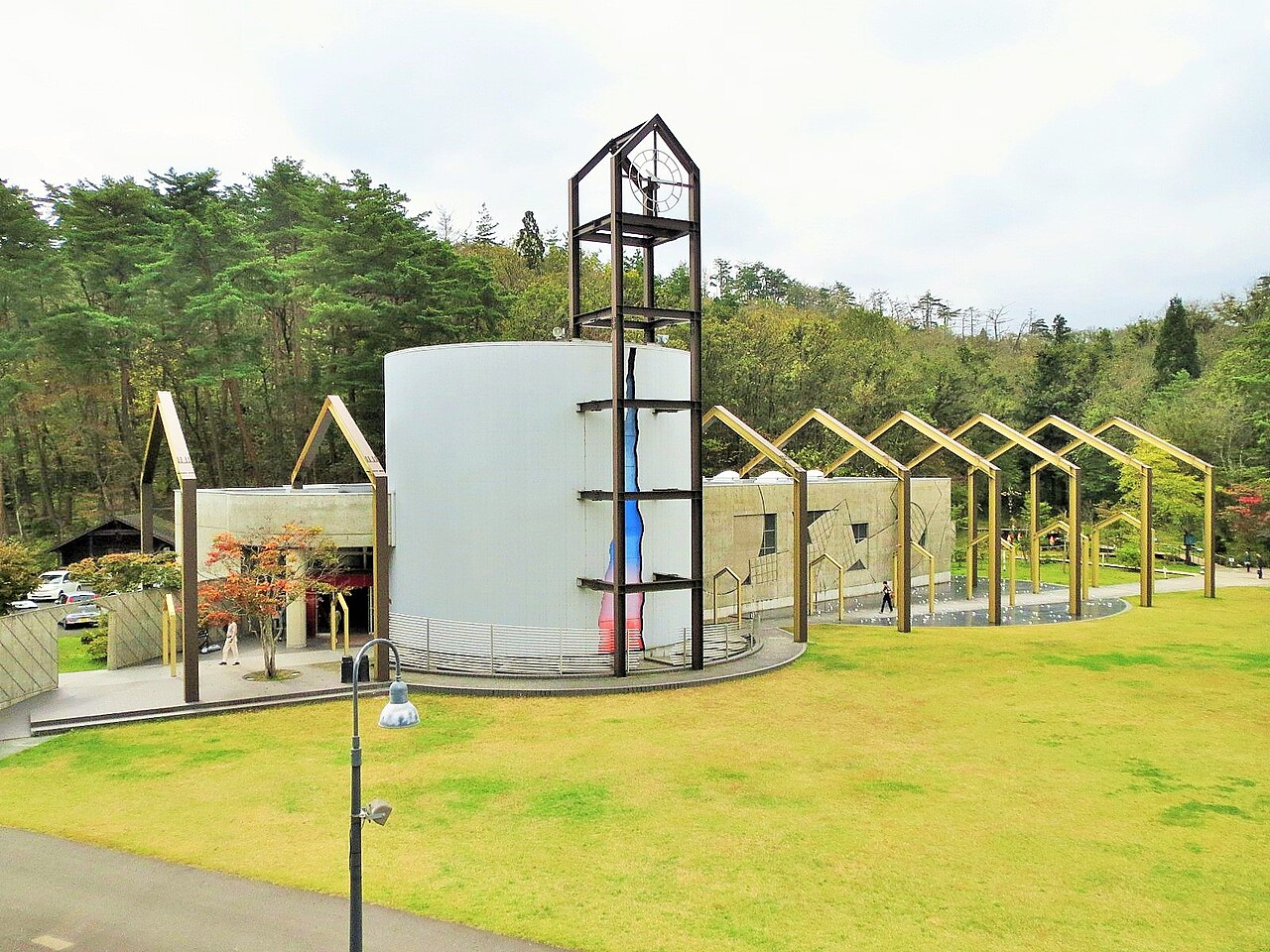 2017年10月の宮沢賢治童話村の施設外観