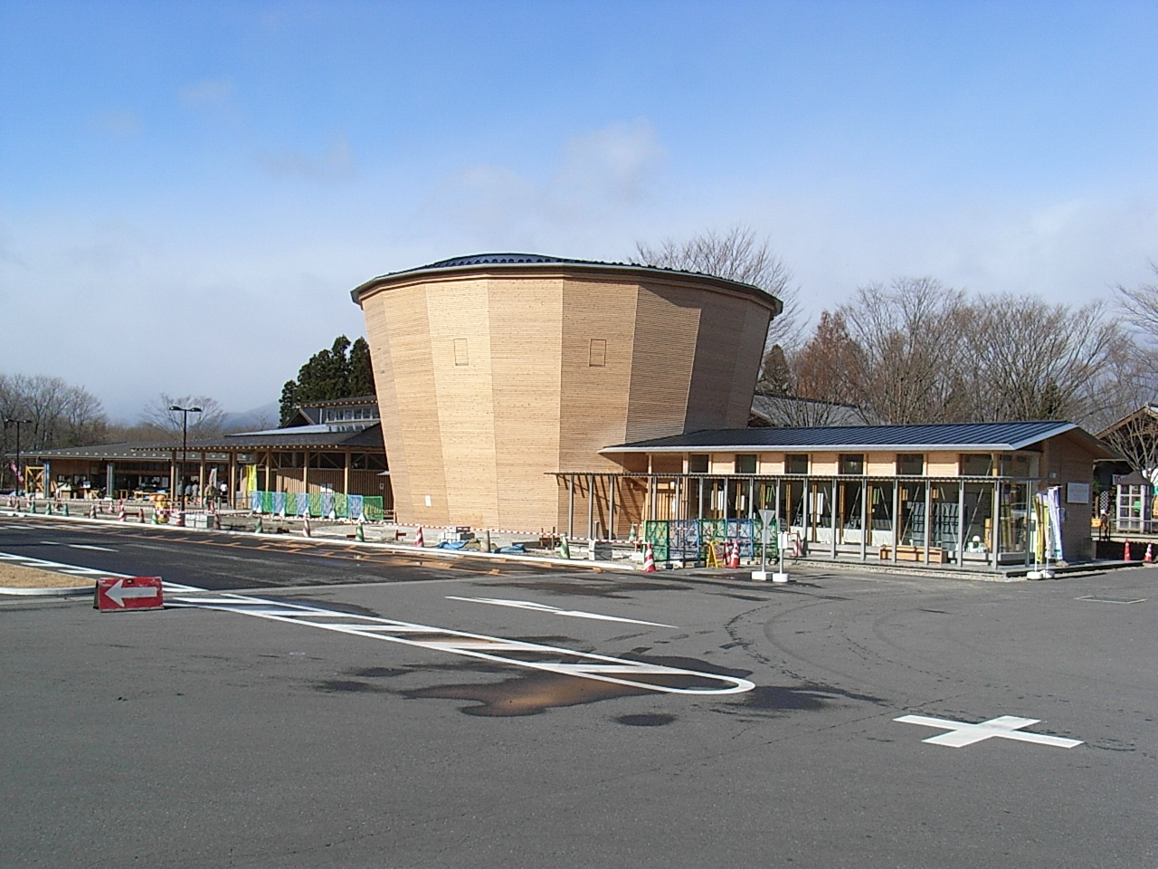道の駅那須高原友愛の森の観光案内所。